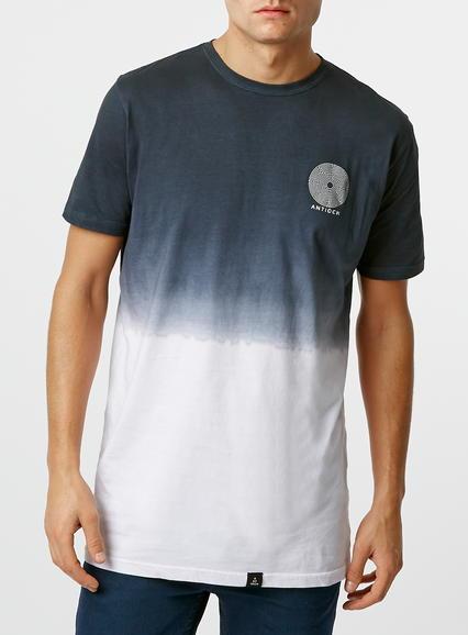 Topman Mens Antioch Black Maze Hoody*