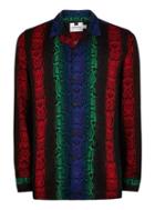 Topman Mens Multi Snake Revere Long Sleeve Shirt