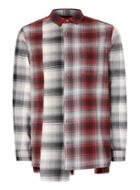 Topman Mens Multi Mix And Match Check Casual Shirt