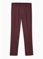 Twisted Tailor Mens Red Twisted Tailor Burgundy 'ellroy' Pants