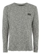 Topman Mens Grey Nicce Gray Logo T-shirt