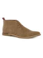 Topman Mens Brown Desert Boots