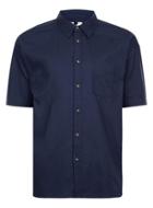 Topman Mens Blue Oxford Shirt