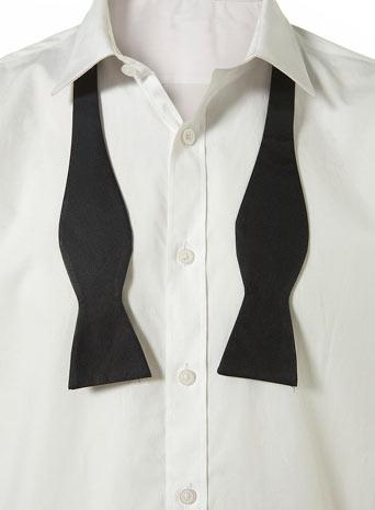 Black Self Tie Bow Tie