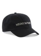 Topman Mens Black Medium Wash Cap