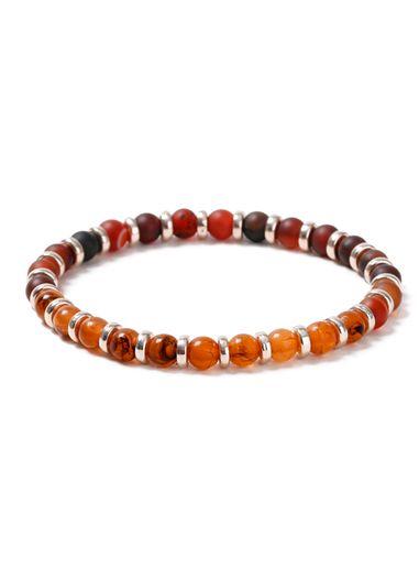 Topman Mens Red Beaded Bracelet*