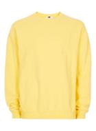 Topman Mens Yellow Oversized Sweatshirt