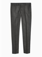 Topman Mens Grey Pinstripe Skinny Trousers