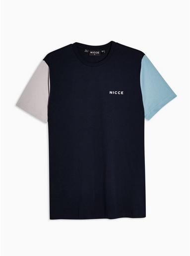 Nicce Mens Nicce Navy Neos T-shirt