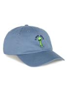 Topman Mens Petrol Blue Alien Motif Dad Cap