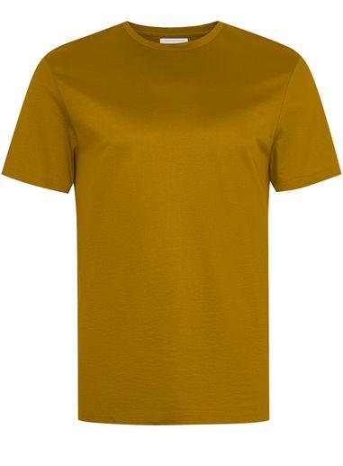 Topman Mens Yellow Mustard Premium T-shirt