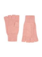 Topman Mens Pink Fingerless Gloves