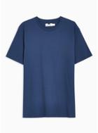 Topman Mens Mid Blue Classic T-shirt