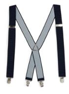 Topman Mens Blue Navy Pin Dot Vintage Style Suspenders