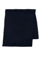 Topman Mens Blue Navy Chunky Knitted Scarf