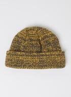 Topman Mens Multi Yellow And Charcoal Beanie
