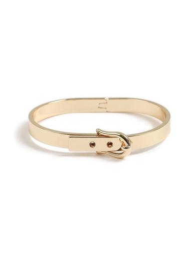 Topman Mens Gold Buckle Bracelet*