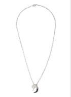 Topman Mens Silver Tusk Necklace*