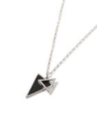 Topman Mens Silver Triangle Necklace*