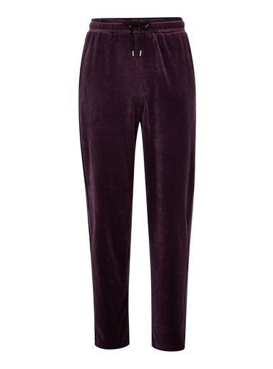 Topman Mens Purple Velour Joggers