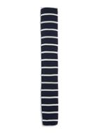 Topman Mens Blue Navy And White Stripe Knitted Tie