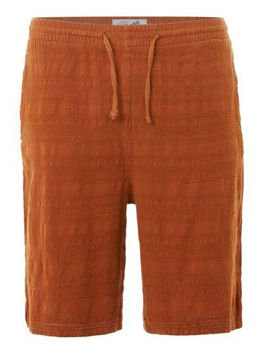 Topman Mens Blue Ltd Toffee Horizontal Stripe Shorts