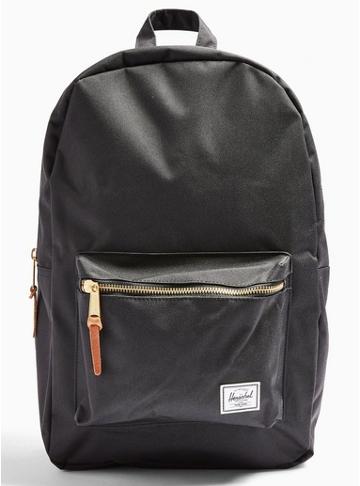 Herschel Mens Herschel Black Settlement Backpack