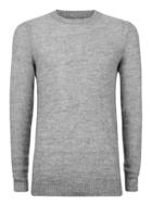 Topman Mens Selected Homme Grey Knitted Sweater