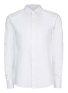 Topman Mens White Point Collar Premium Shirt