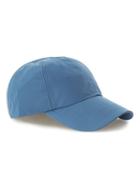 Topman Mens Bright Blue Nylon Curve Peak Cap
