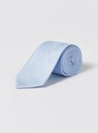 Topman Mens Light Blue Textured Tie