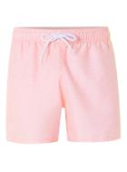 Topman Mens Pink Coral Marl Swim Shorts