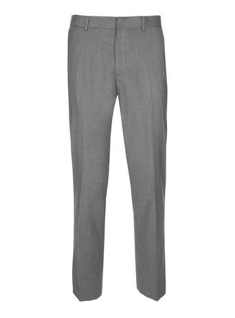 Mid Grey Slim Suit Pants