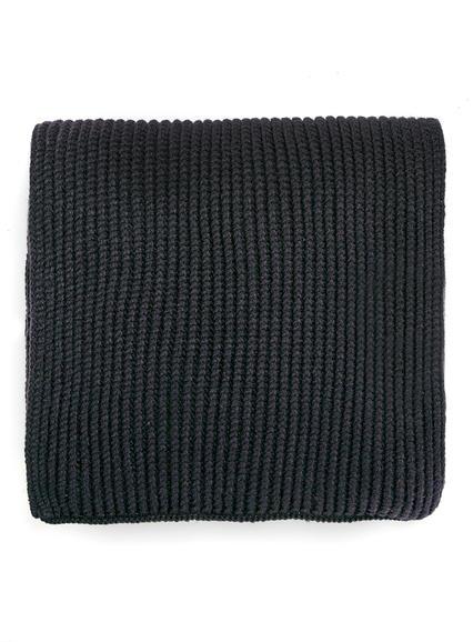 Topman Mens Blue Navy Ribbed Knitted Scarf