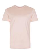 Topman Mens Topman Premium Pink Mercerised Cotton T-shirt