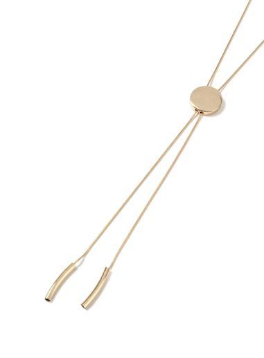 Topman Mens Gold Bolo Necklace*