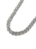 Topman Mens Silver Look Chain Link Necklace*