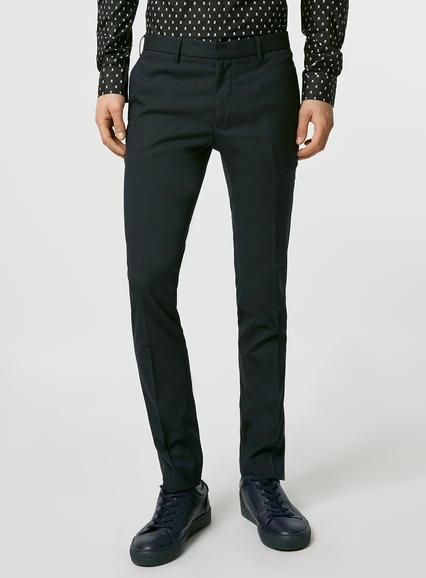 Topman Mens Blue Navy Ultra Skinny Fit Pants