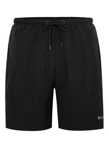Topman Mens Nicce Sports Black 'gamma' Shorts