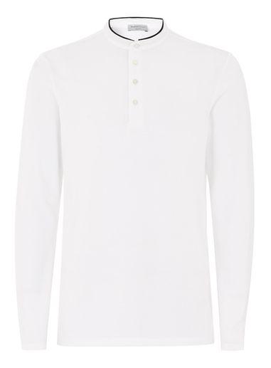 Topman Mens Selected Homme's White Polo