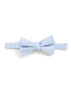 Topman Mens Blue And White Dot Bow Tie
