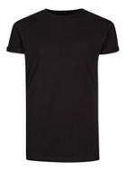 Topman Mens Black Ultra Muscle Fit Roller T-shirt