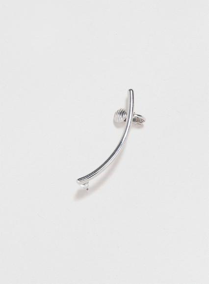 Topman Mens Metallic Plain Bar Ear Cuff