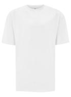 Topman Mens White Velour Oversized Fit T-shirt