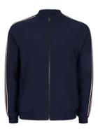 Topman Mens Blue Side Stripe Formal Track Top