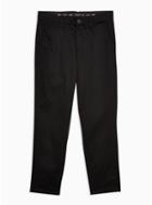 Selected Homme Mens Selected Homme Black Slim Tapered Cropped Pants