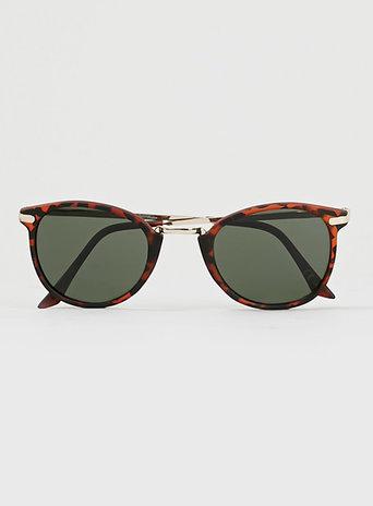 Topman Mens Brown Jeepers Peepers Tortoise Shell Sunglasses*