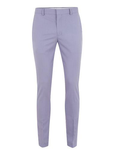 Topman Mens Purple Lilac Ultra Skinny Suit Pants