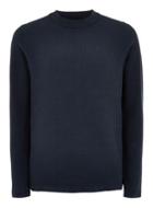 Topman Mens Selected Homme Navy High Neck Sweater