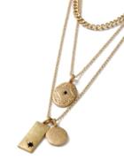 Topman Mens Gold Multi-row Necklace*